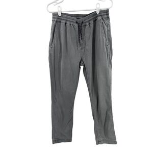 Faherty Gray essential drawstring Pants M organic cotton linen modal casual